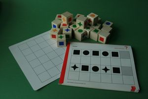 Abbildung Didaktisches Material: Nikitin Logische Reihen