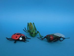 Abbildung Didaktisches Material: Spielfiguren Insekten