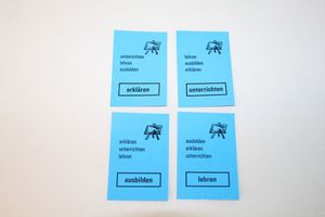 Abbildung Didaktisches Material: Wortfeld-Kartenspiel
