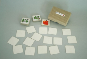 Abbildung Didaktisches Material: Apfel - Kartenlegespiel