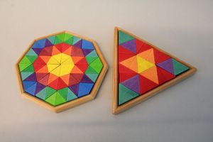 Abbildung Didaktisches Material: Geometrische Puzzles