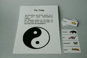 Abbildung Didaktisches Material: Yin und Yang