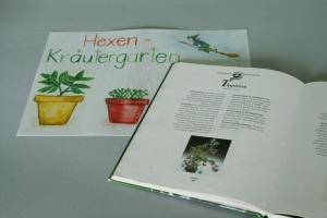 Abbildung Didaktisches Material: Hexen-Kräutergarten