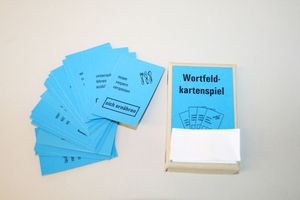 Abbildung Didaktisches Material: Wortfeld-Kartenspiel